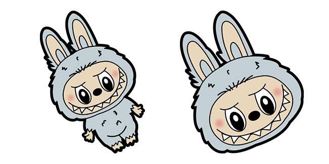 cute labubu custom cursor