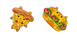 Cute Street Food Cursor - Sweezy Custom Cursors for any taste