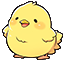 Cute Yellow Chick Animated