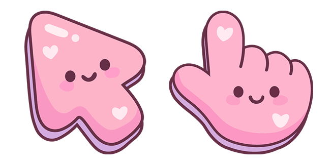 cutecore pink arrow custom cursor