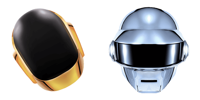 daft punk helmets custom cursor
