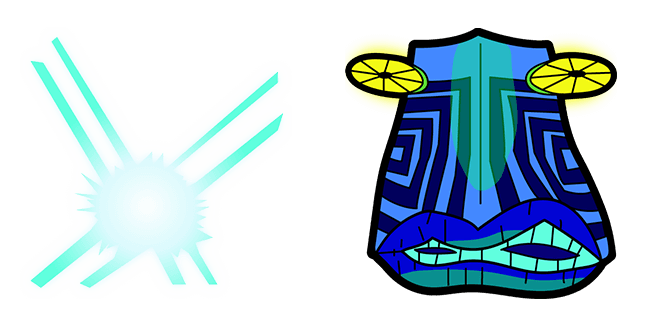 dandadan alien serpo energy sphere custom cursor