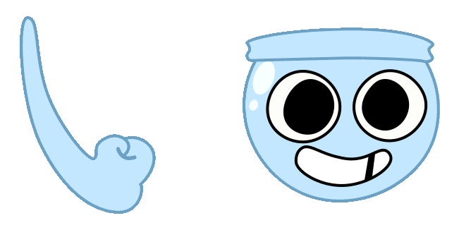 dandys world finn animated custom cursor