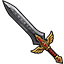 Dark Fantasy Demon Skull & Hero Sword