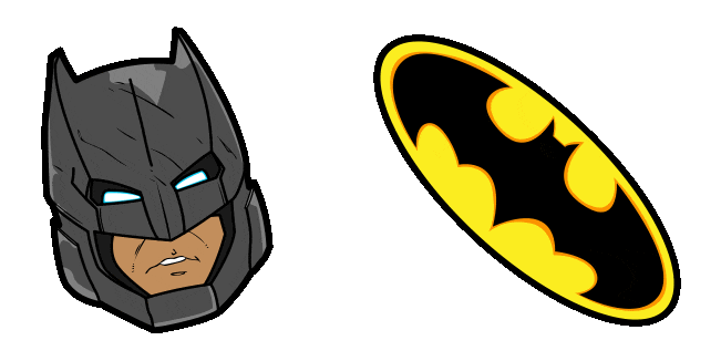 dc batman mech batsuit logo animated cursors