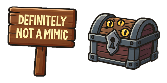 definitely not a mimic custom cursor