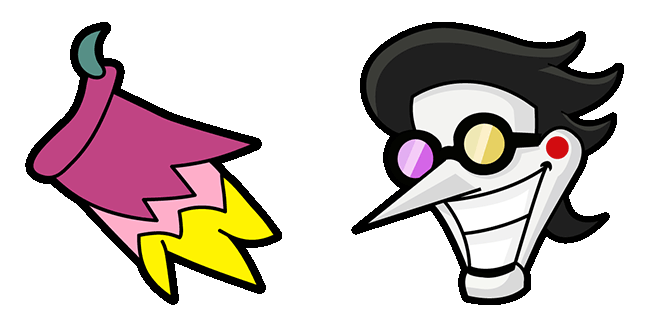 deltarune spamton animated custom cursor