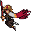 Demon Slayer Kyojuro Rengoku Running Pixel Animated