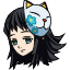 Demon Slayer Makomo & Mask