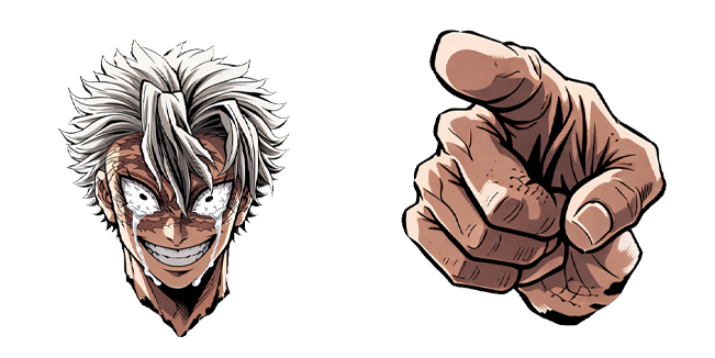 demon slayer sanemi shinazugawa custom cursor