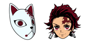 Demon Slayer Tanjiro Kamado Anime Cursor - Sweezy Custom Cursors