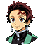 Demon Slayer Tanjiro Kamado Happiness Animated