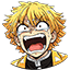 Demon Slayer Zenitsu Hysteria Animated