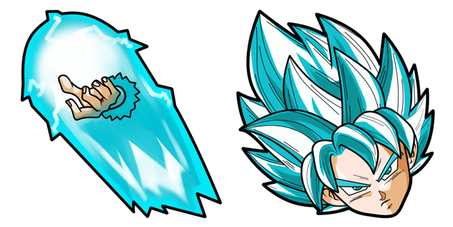 Transparent Background Super Saiyan Blue Hair - wide 3