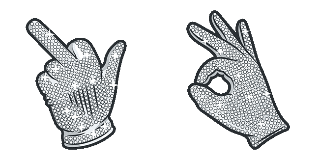 drake iceman hand glove animated custom cursor