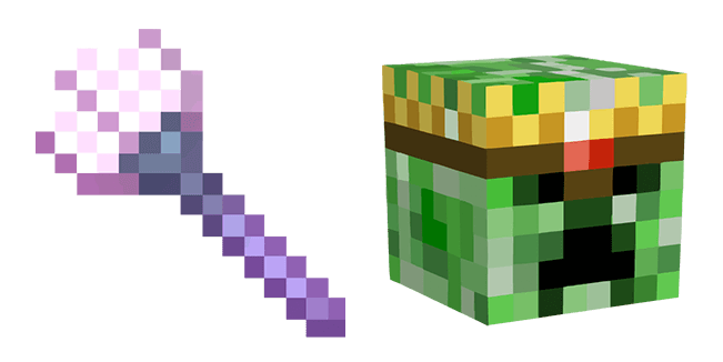 dream smp awesamdude enchanted trident custom cursor