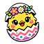 Easter Cute Bunny & Chick
