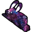 Easter Galaxy Bunny & Egg Animated