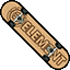 Element Skateboard & Logo Animated