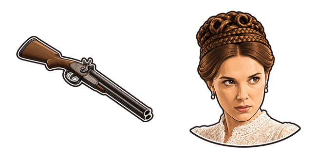 enola holmes 3 gun custom cursor