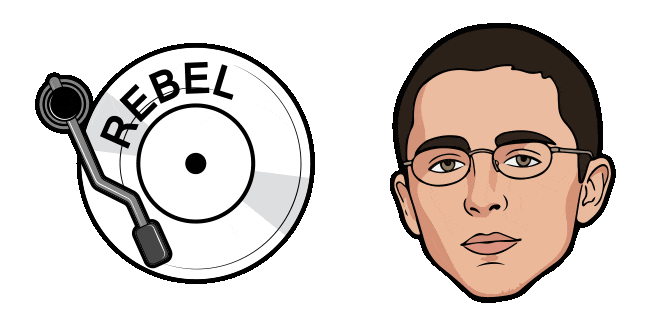 esdeekid vinyl record animated custom cursor