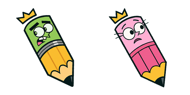 fairly oddparents cosmo wanda pencil custom cursor
