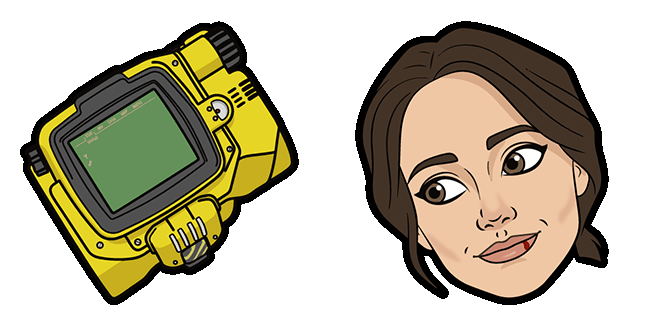 fallout lucy maclean golden pip boy animated custom cursor