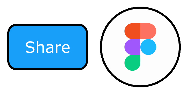 figma logo animated custom cursor