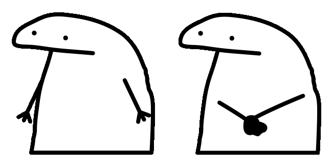 flork of cows innocent pose meme animated custom cursor
