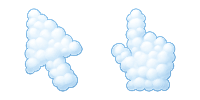 fluffy soap suds custom cursor
