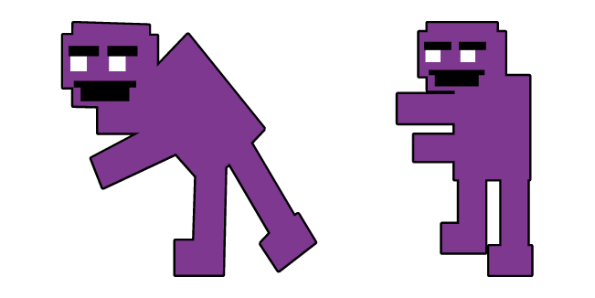 fnaf purple guy custom cursor