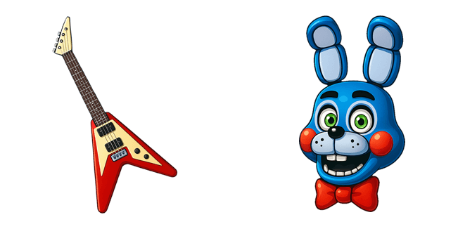 fnaf toy bonnie guitar custom cursor