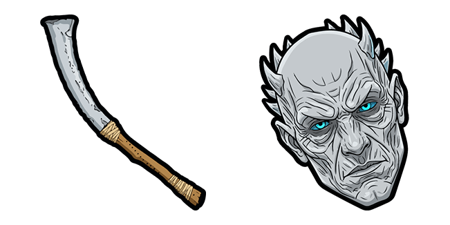 game of thrones night king ice blade custom cursor