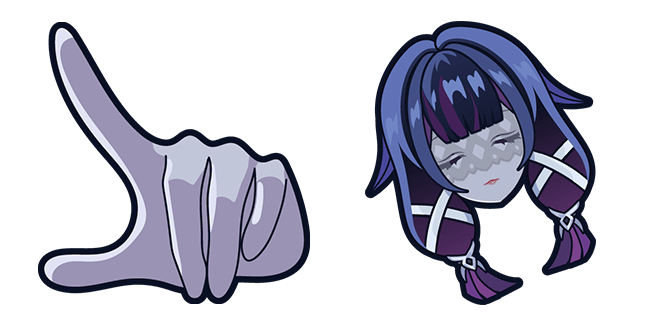 genshin impact columbina hyposelenia custom cursor