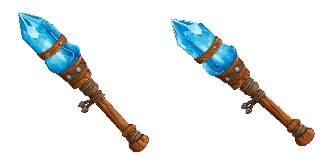 glacial staff animated custom cursor