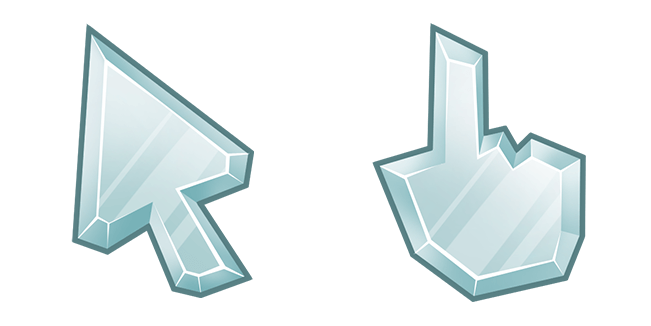 glass texture custom cursor