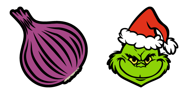 grinch onion custom cursor