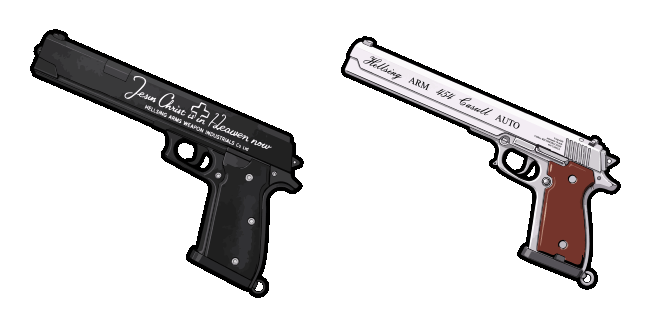 hellsing jackal 454 casull animated custom cursor