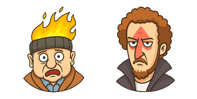 home alone wet bandits animated custom cursor