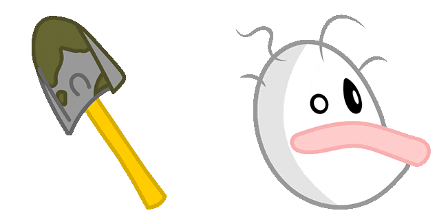 homestar runner the poopsmith shovel animated custom cursor
