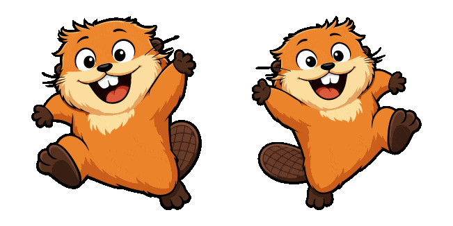 hoppers animated custom cursor