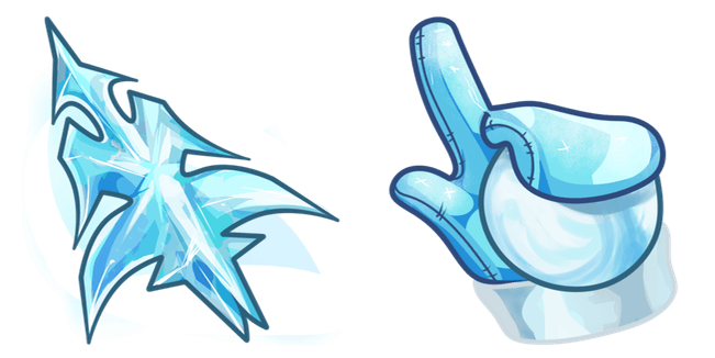 icy custom cursor