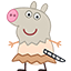 Inosuke Hashibira x Peppa Pig