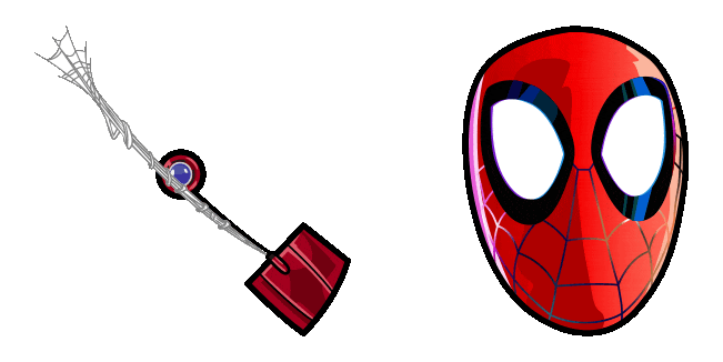 into the spider verse peter parker animated custom cursor