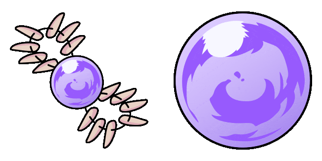 inuyasha sacred jewel animated custom cursor