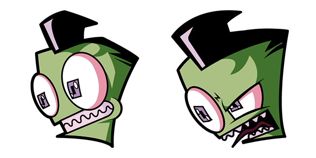 invader zim human form custom cursor