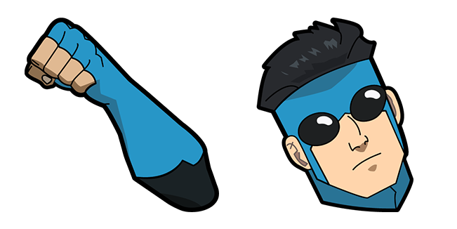 invincible mark in new suit custom cursor.png