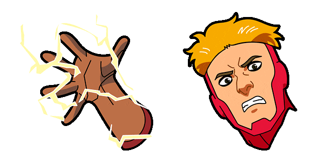 invincible powerplex animated custom cursor