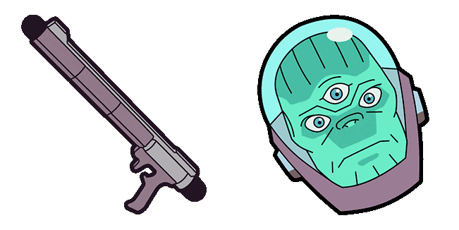 invincible space racer infinity gun animated custom cursor