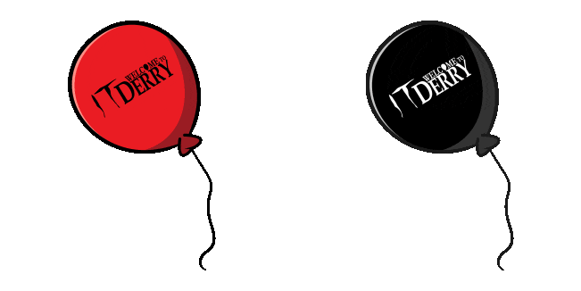 it welcome to derry balloon animated custom cursor